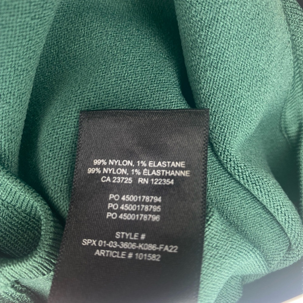 New Aritzia Babaton Sculpt Knit Squareneck Cropped Tank - Picture 9 of 10